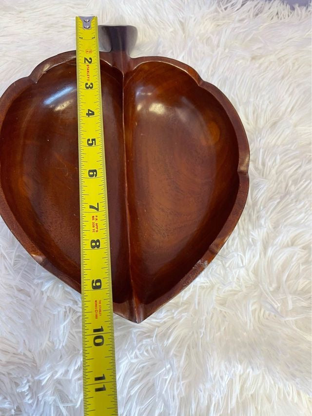 Wooden decorative bowl made in Haiti image 5