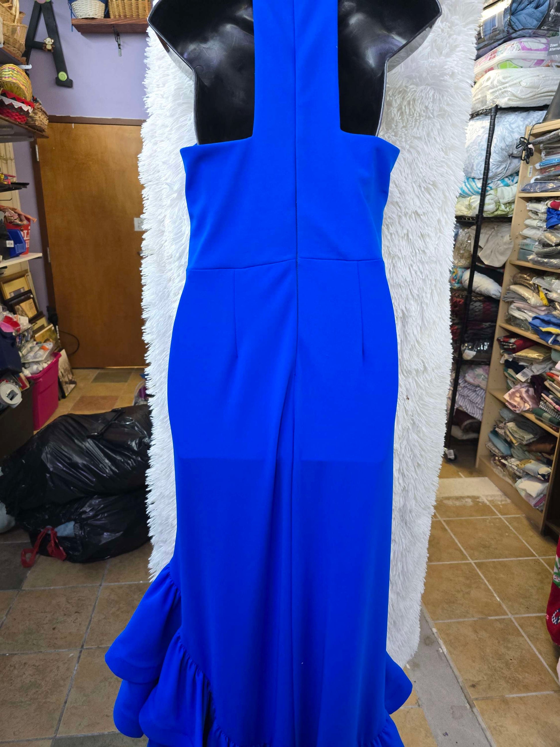 Cobalt blue long formal dress size 4 image 4
