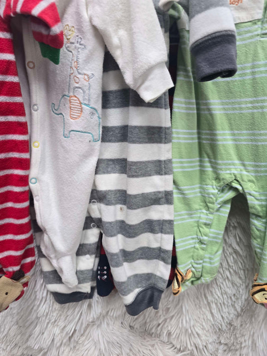Set of 4 boys onsies 3-6months image 1