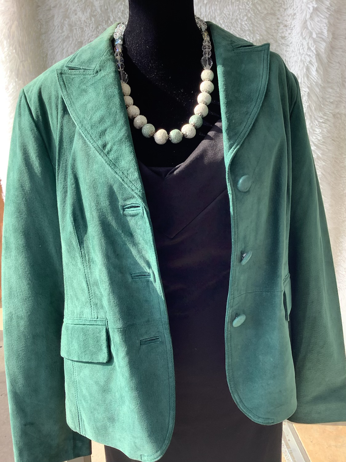 Bernardo Women's Blazers/jacket Size XL Green image 5