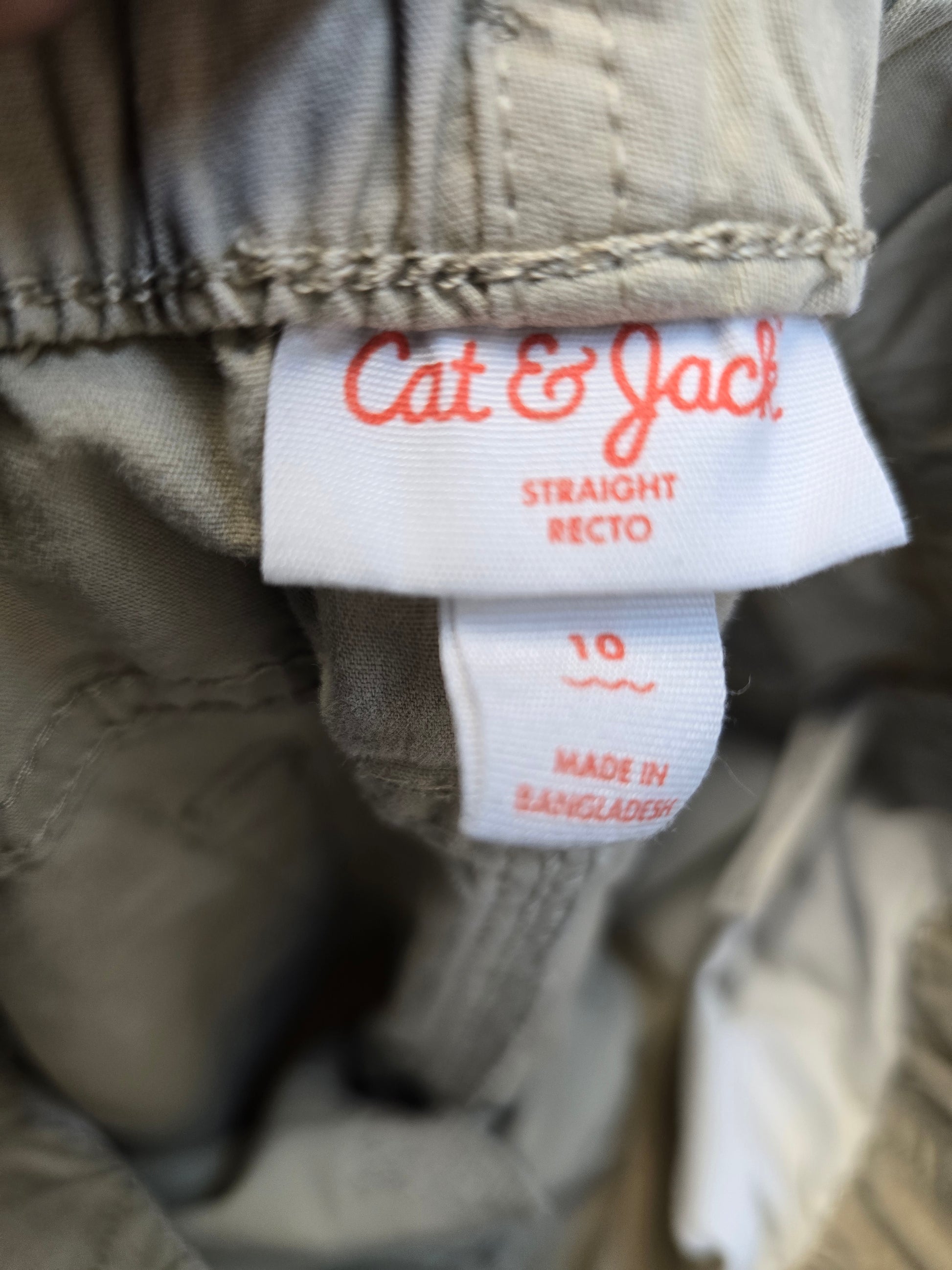 Set of 2 Cat and Jack uniform straight size 10 image 4