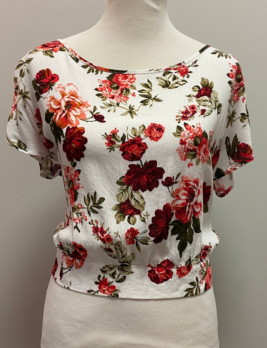 Ambiance Floral Print Blouse (L) image 0