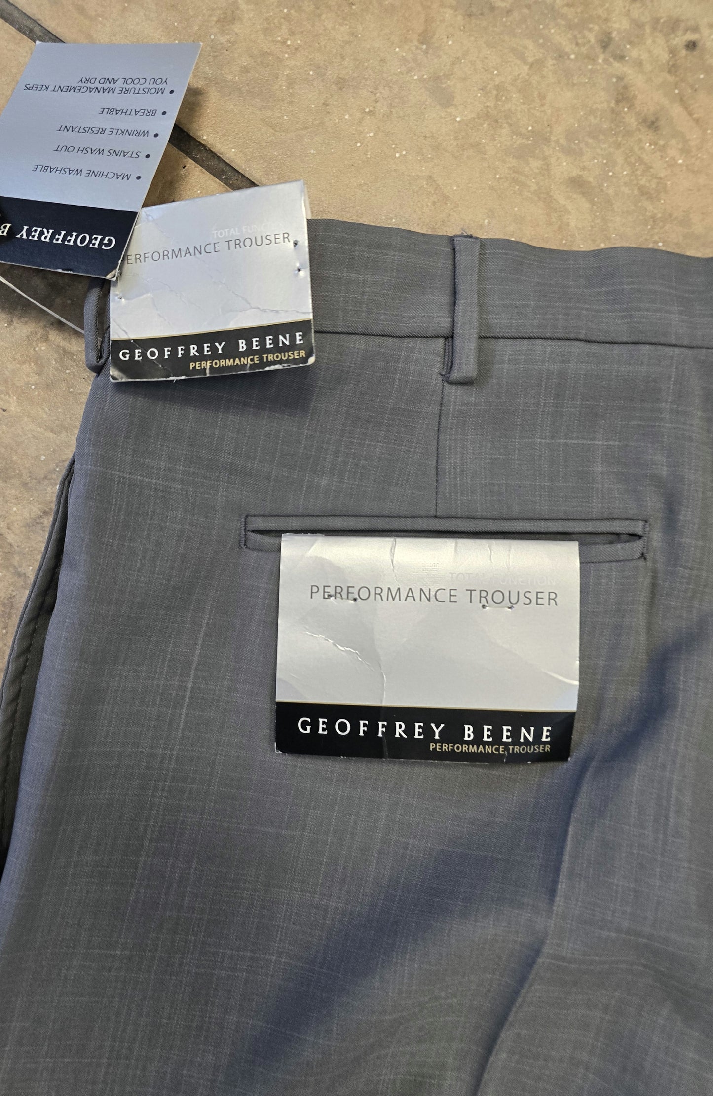 Geoffrey Beene men dress pants 38x30 NEW WITH TAG image 5
