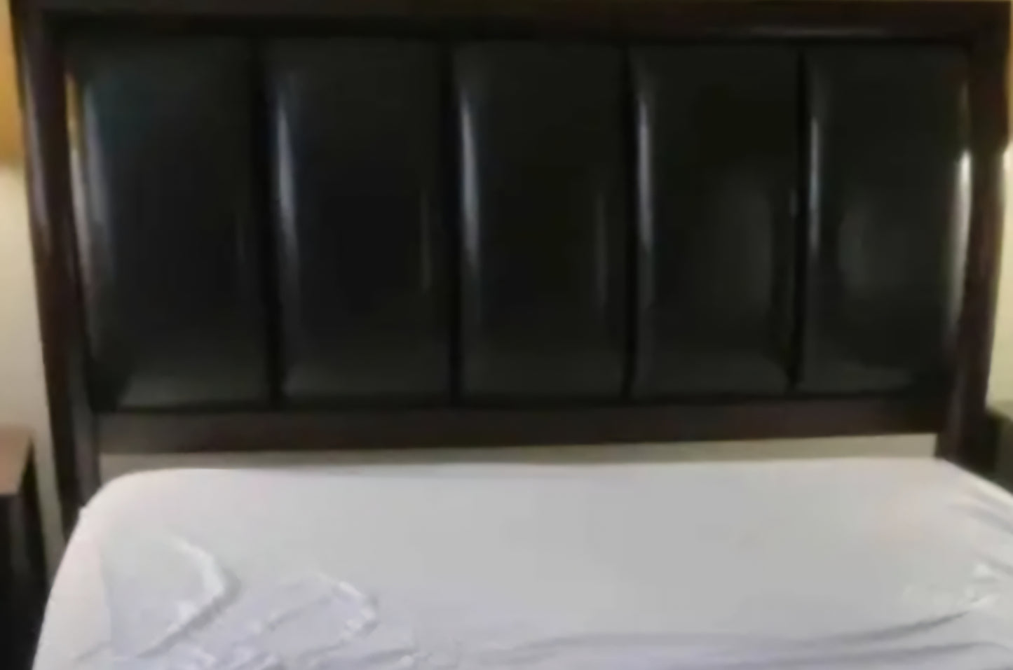 King bed frame headboard footboard side rails image 2
