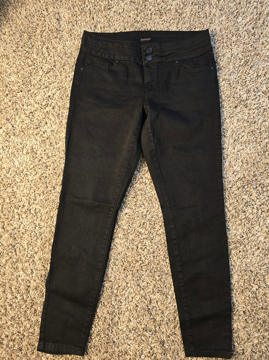 Refuge Black High-Waist Skinny Jeans – Sleek & Flattering Fit image 1