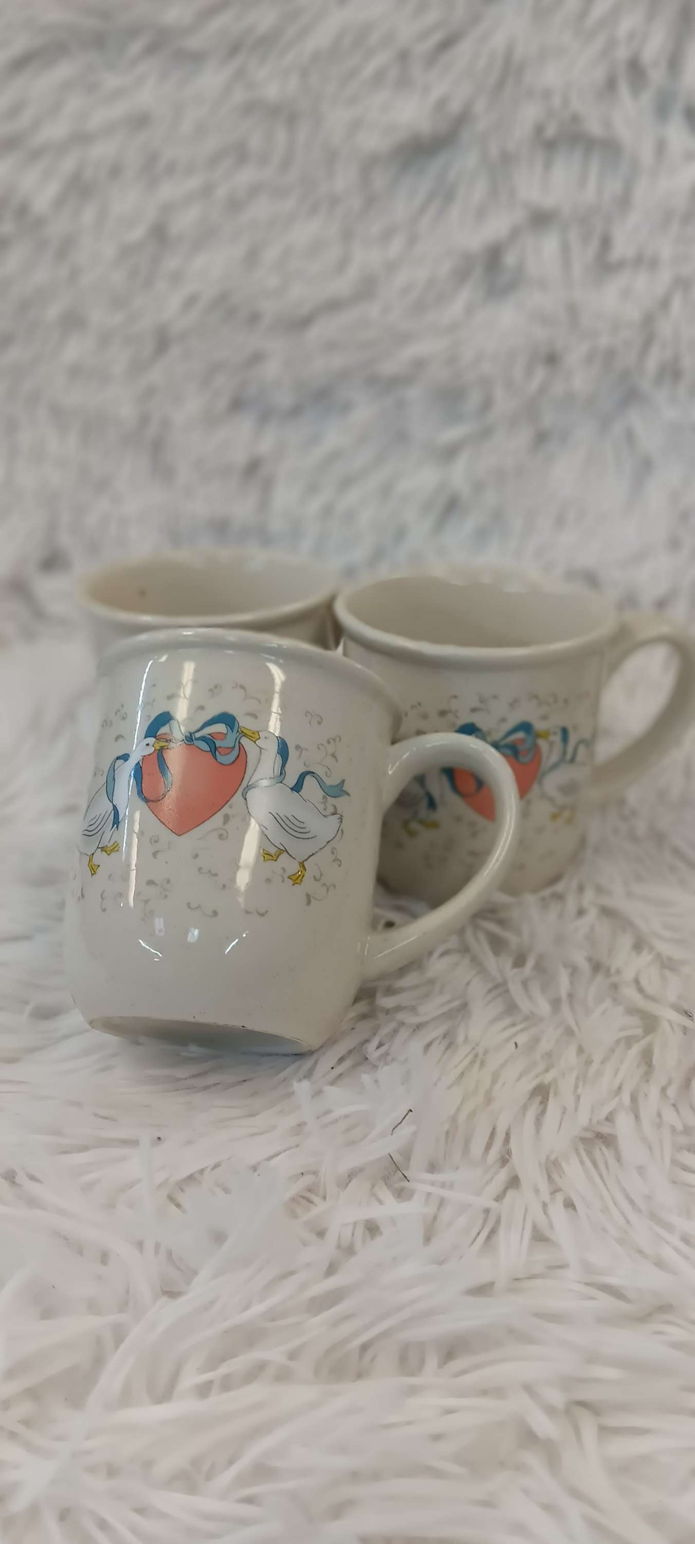 set of 3 vintage replacement cups image 2