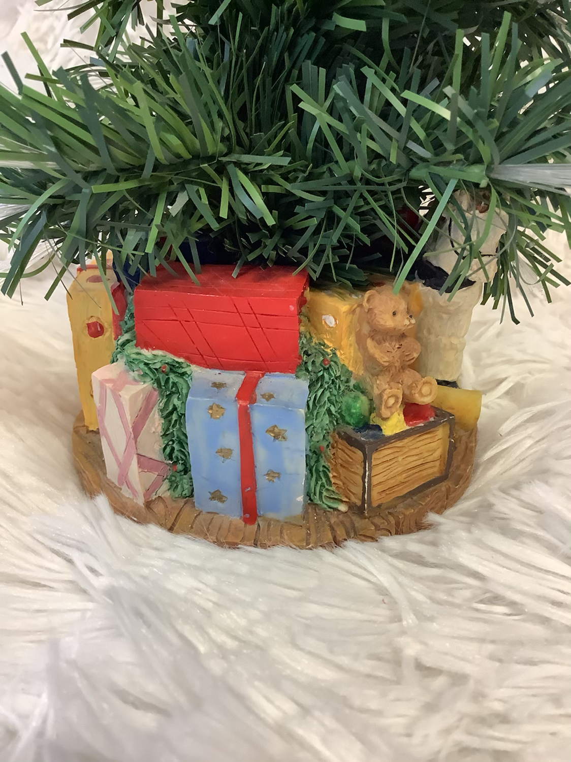 Pair Mini light up Christmas tree image 1