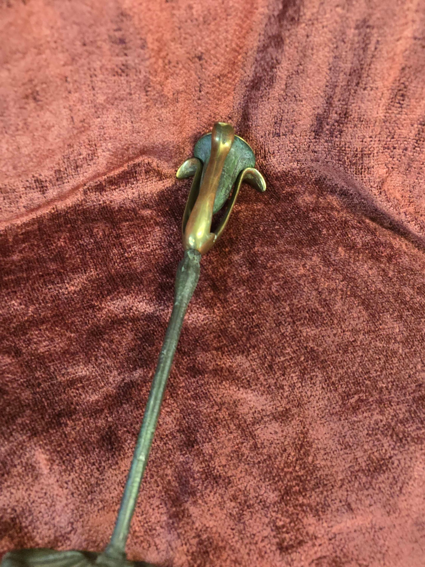 Art Nouveau Candlestick Holder image 4