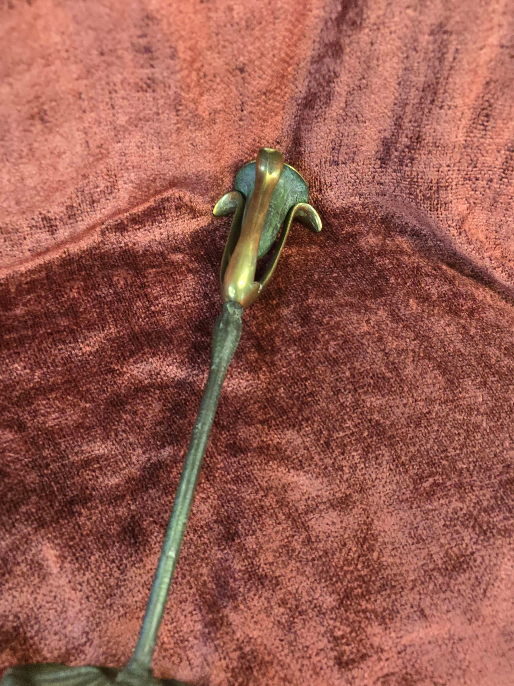 Art Nouveau Candlestick Holder image 4