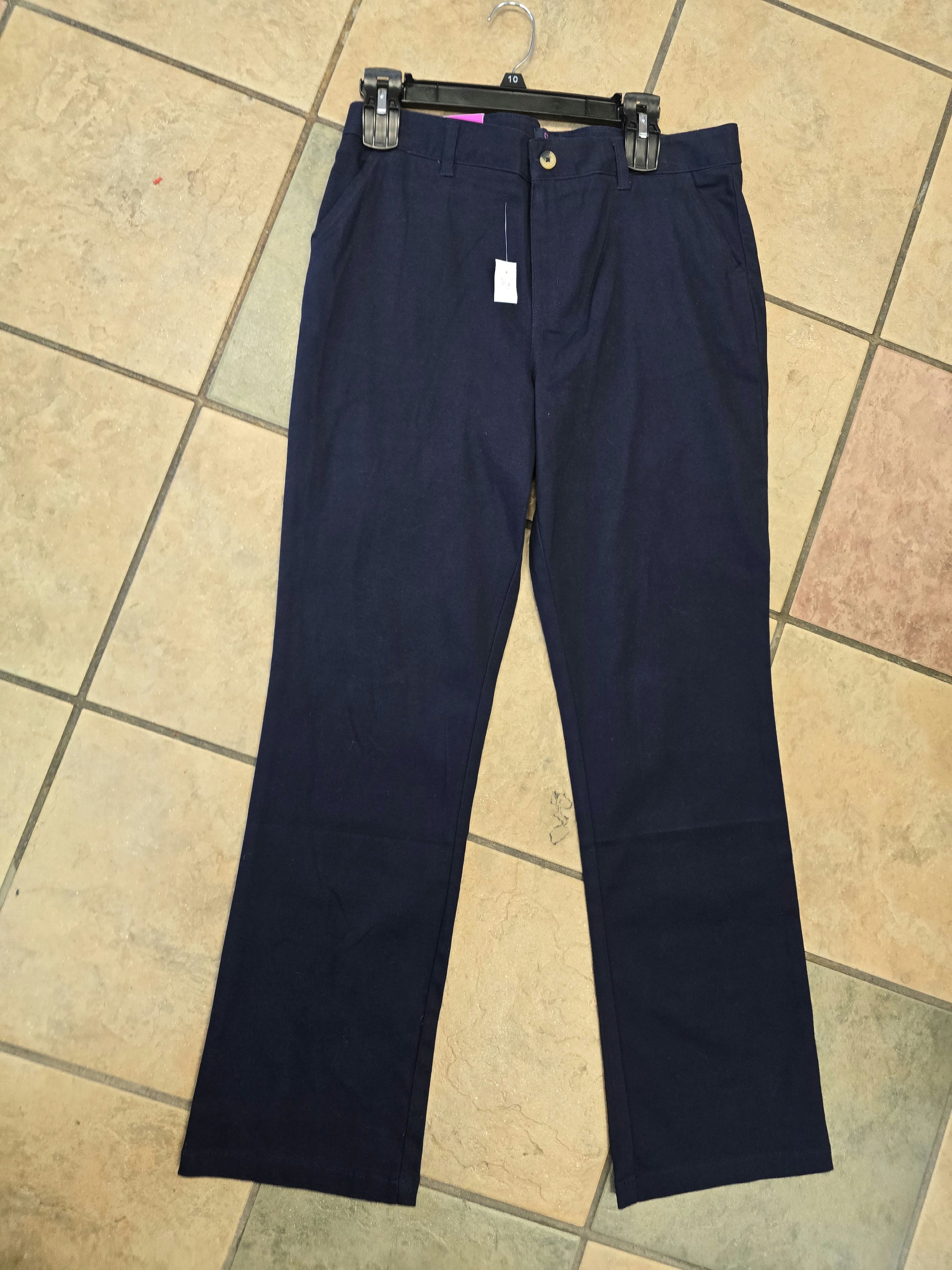 Navy French toast straight pants size 18.5 plus image 0