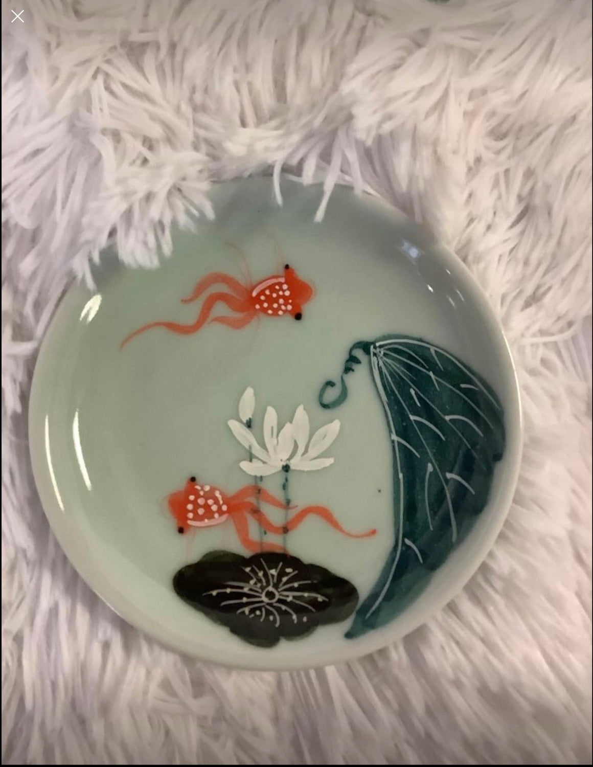Oriental mug with fish design image 4