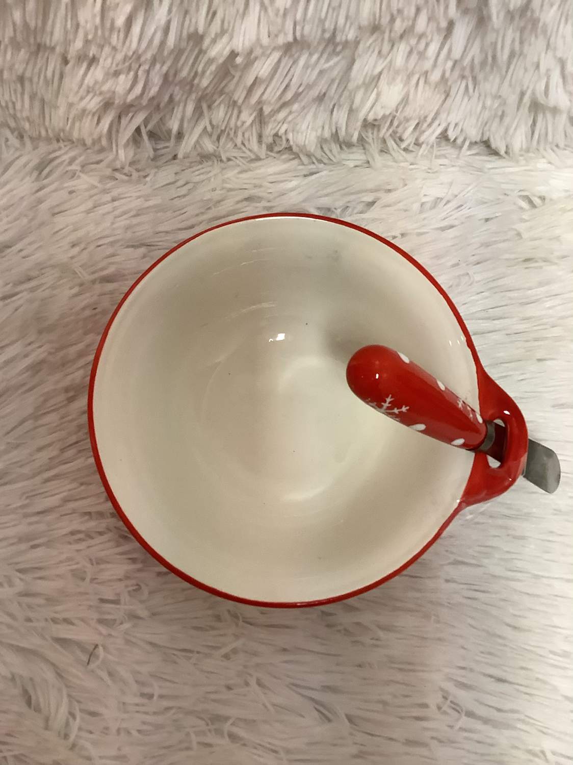 Christmas Bowl With butter  Spreader image 0