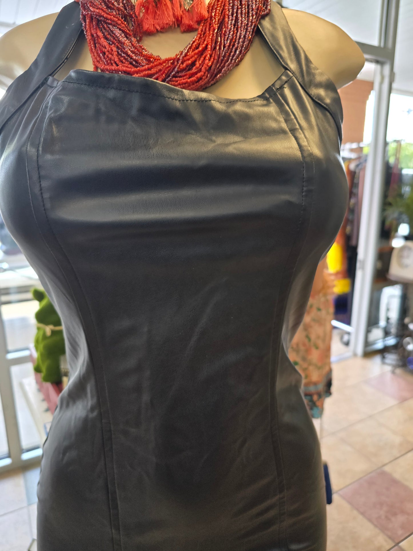 Pretty little thing leather look size 6 image 3