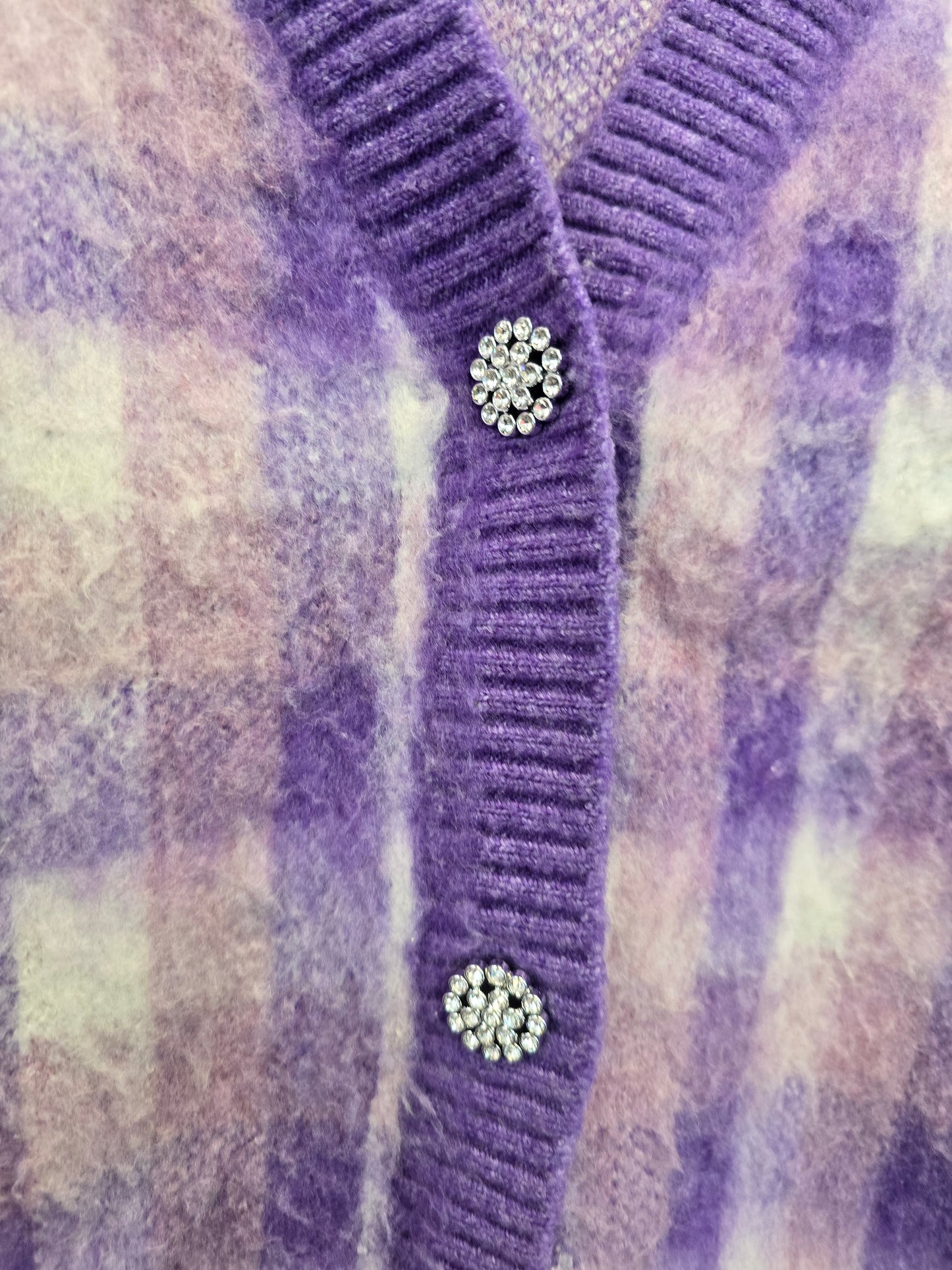 Zara purple mix vest size small image 3