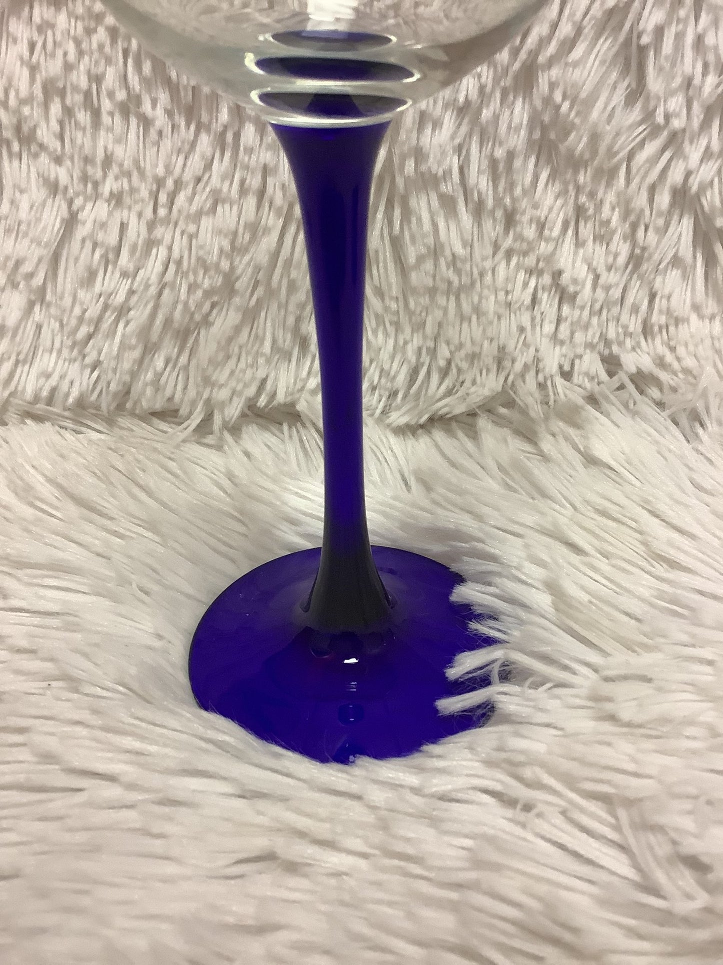 Blue based glasses image 2