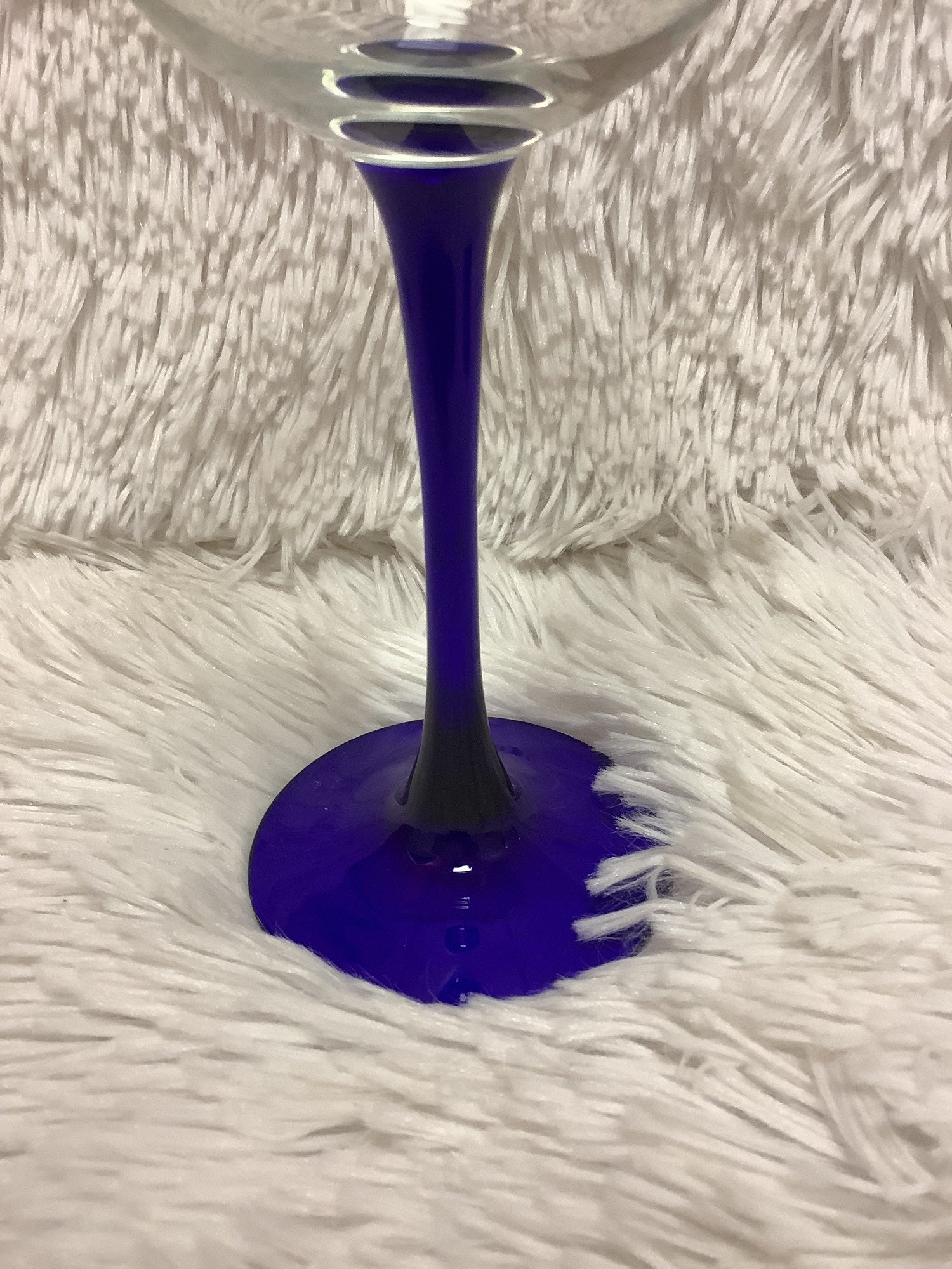 Blue based glasses image 2