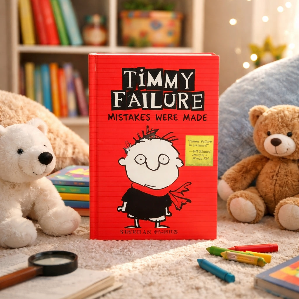Timmy Failure: Mistakes Were Made by Stephan Pastis – Hardcover Kids Book image 0