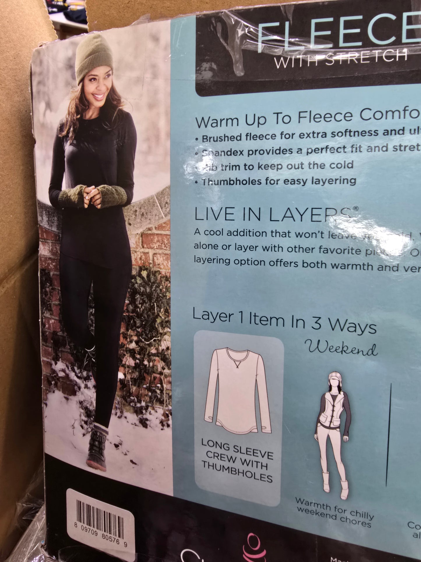 Cuddl Duds long sleeve fleece image 2
