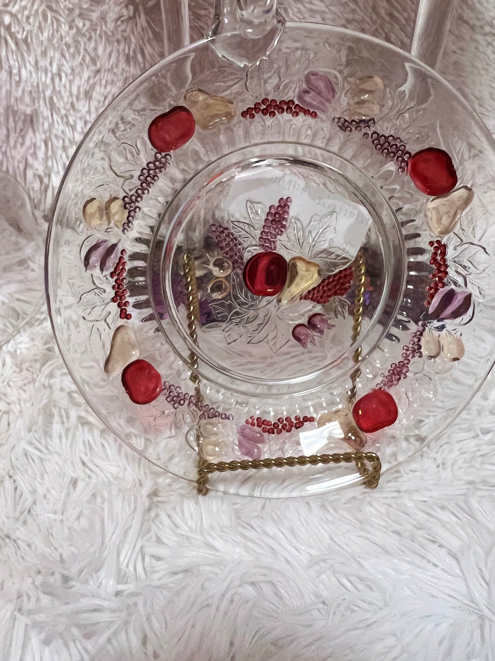 Westmoreland Della Robbia Bread Plate image 3