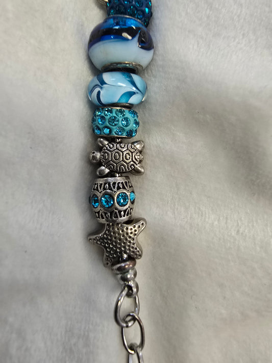 Blue charm bracelet  image 1