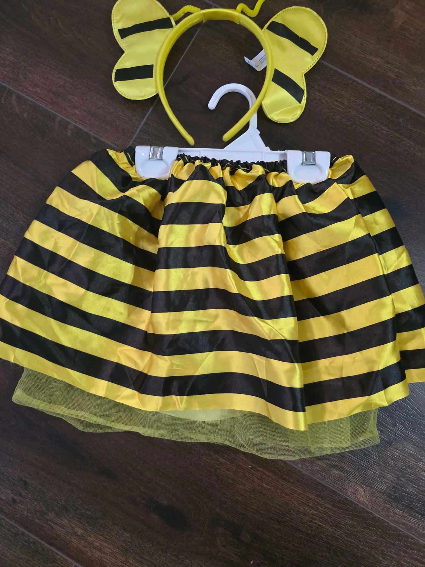 Bumble bee girl toddler costume image 2