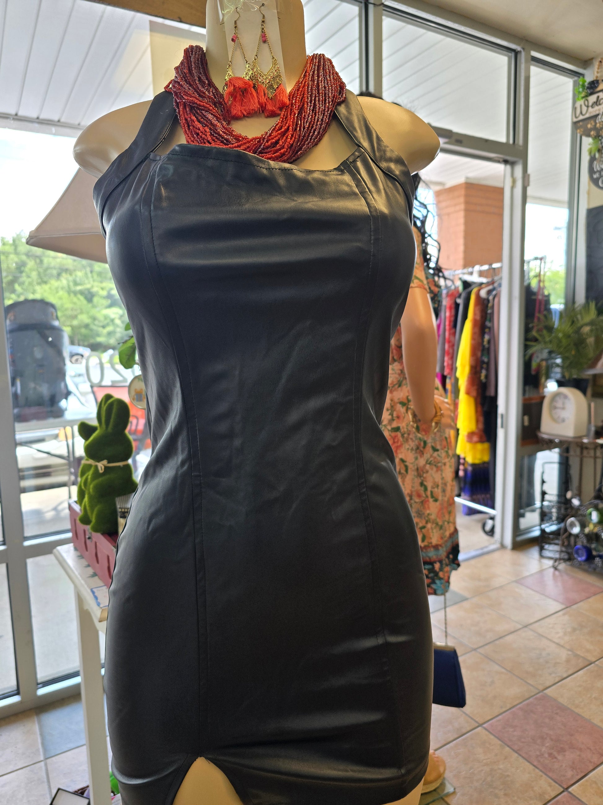 Pretty little thing leather look size 6 image 7