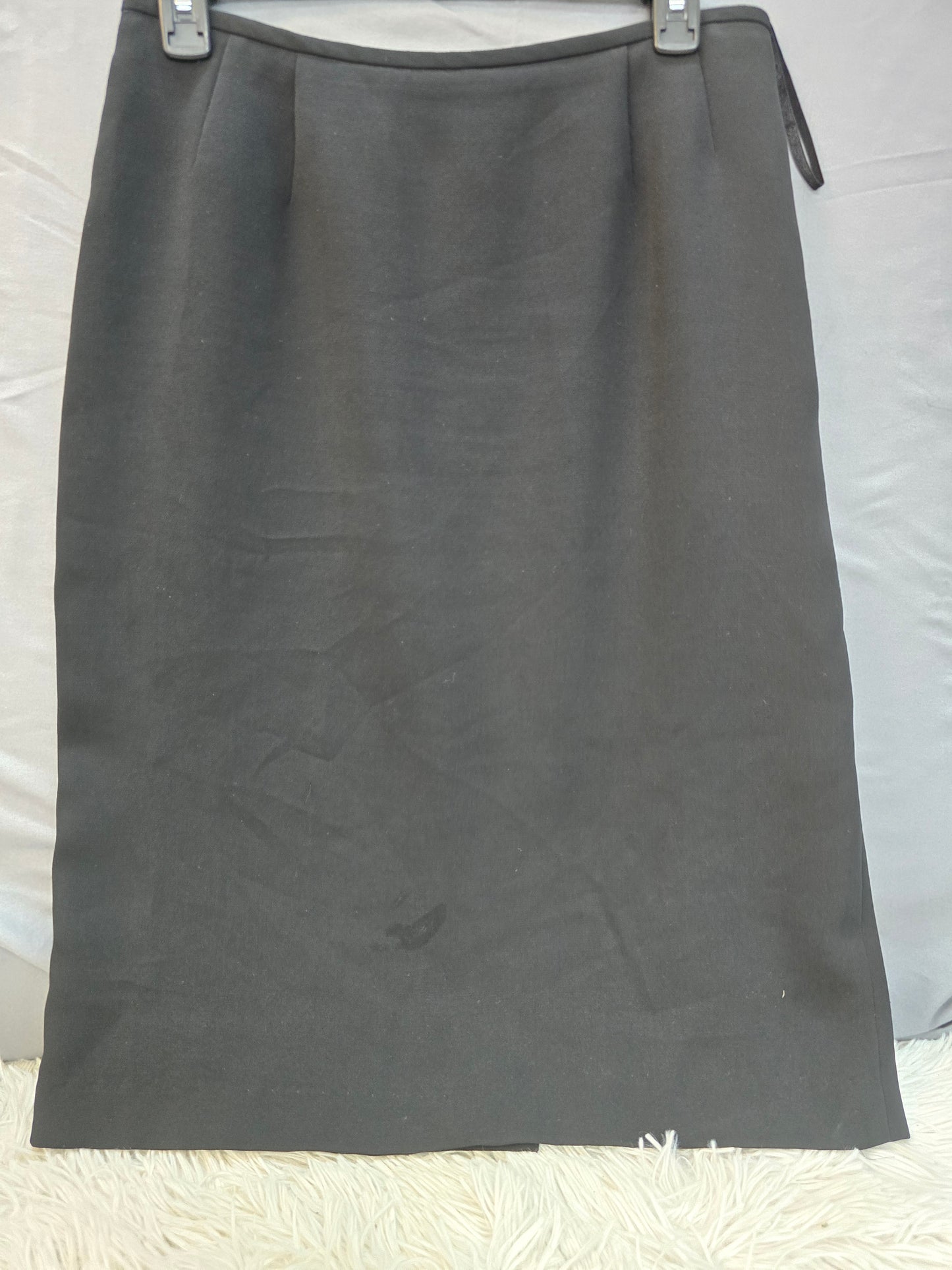 Preston and York knee length black skirt size 10 image 0