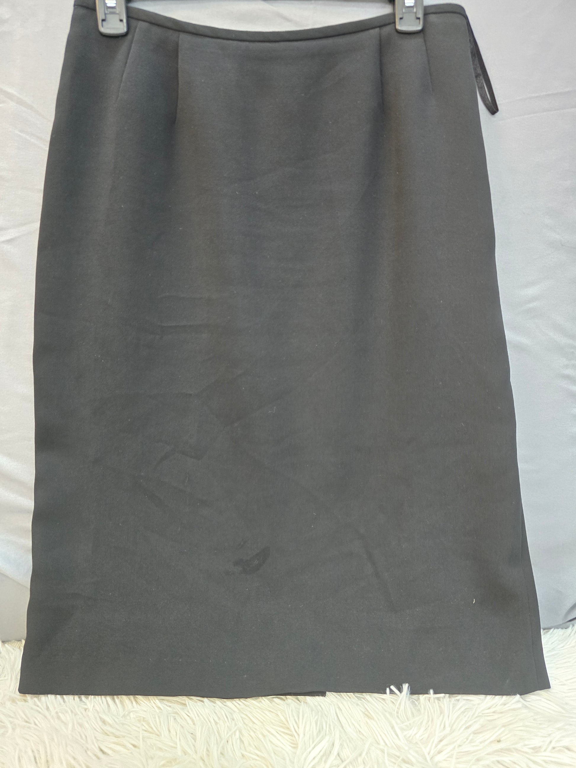 Preston and York knee length black skirt size 10 image 0