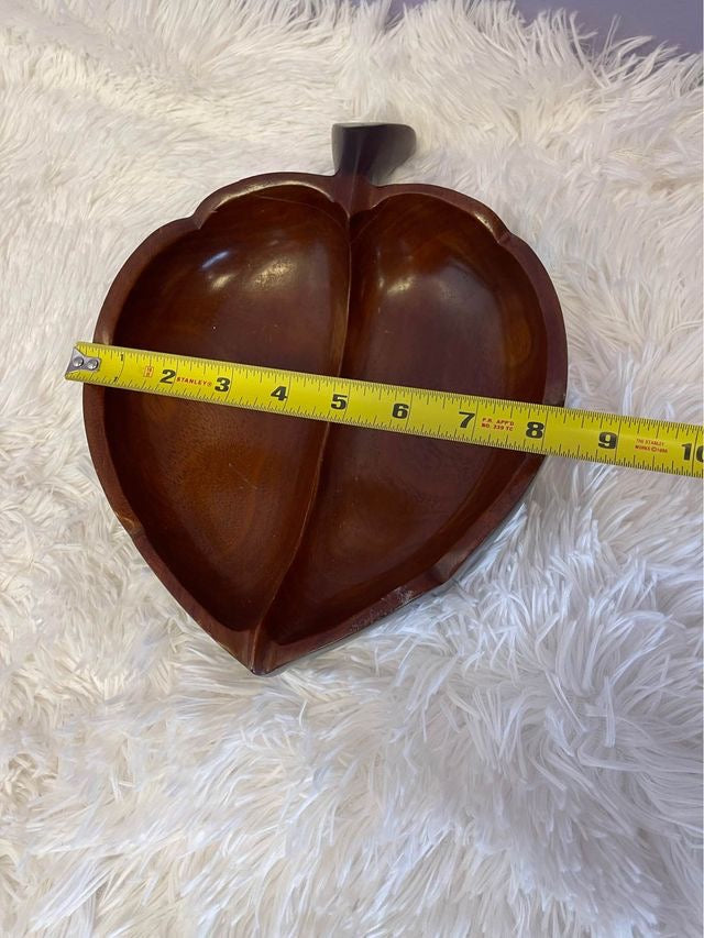 Wooden decorative bowl made in Haiti image 6