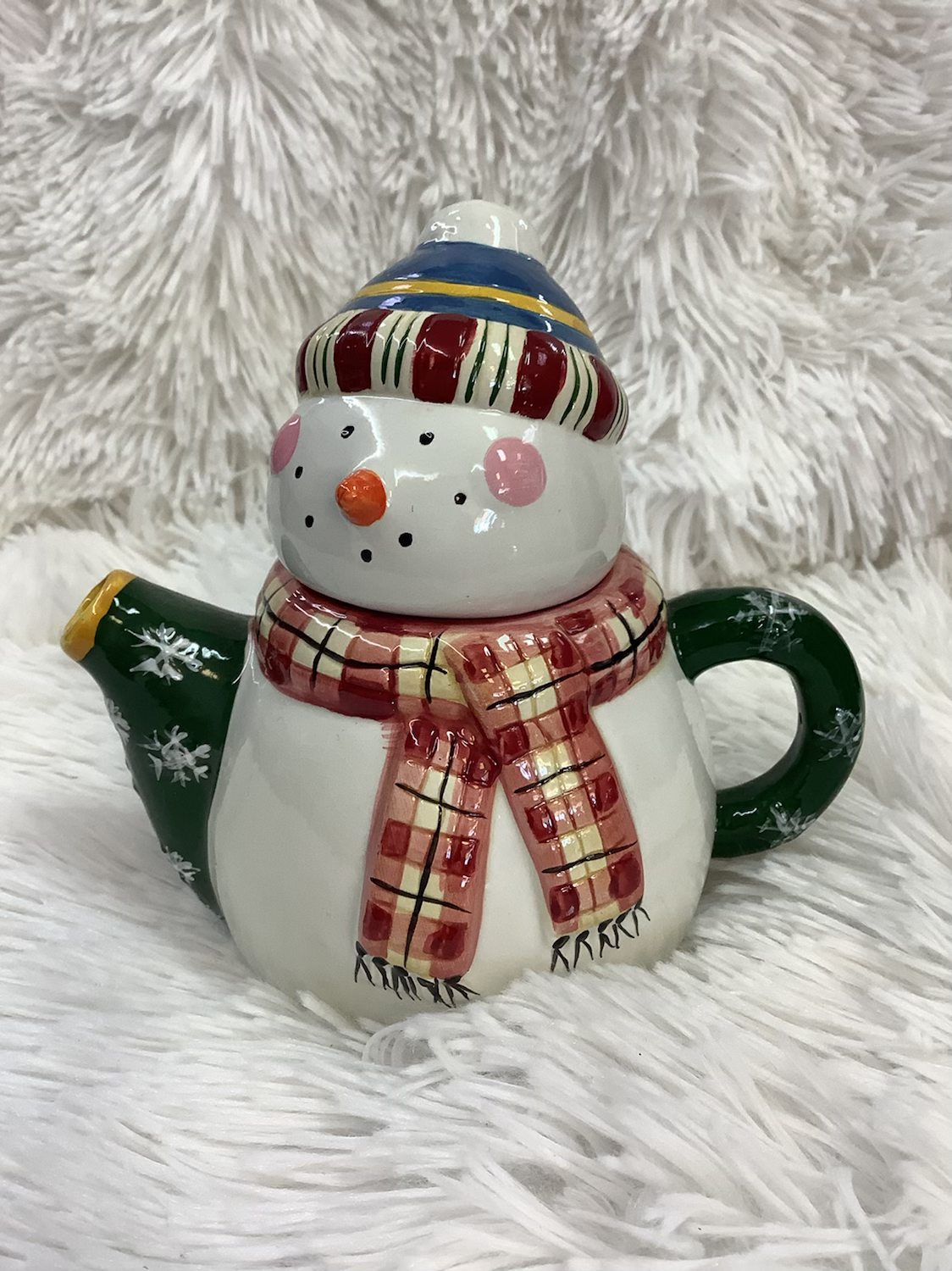 Mini snowman tea pot image 5