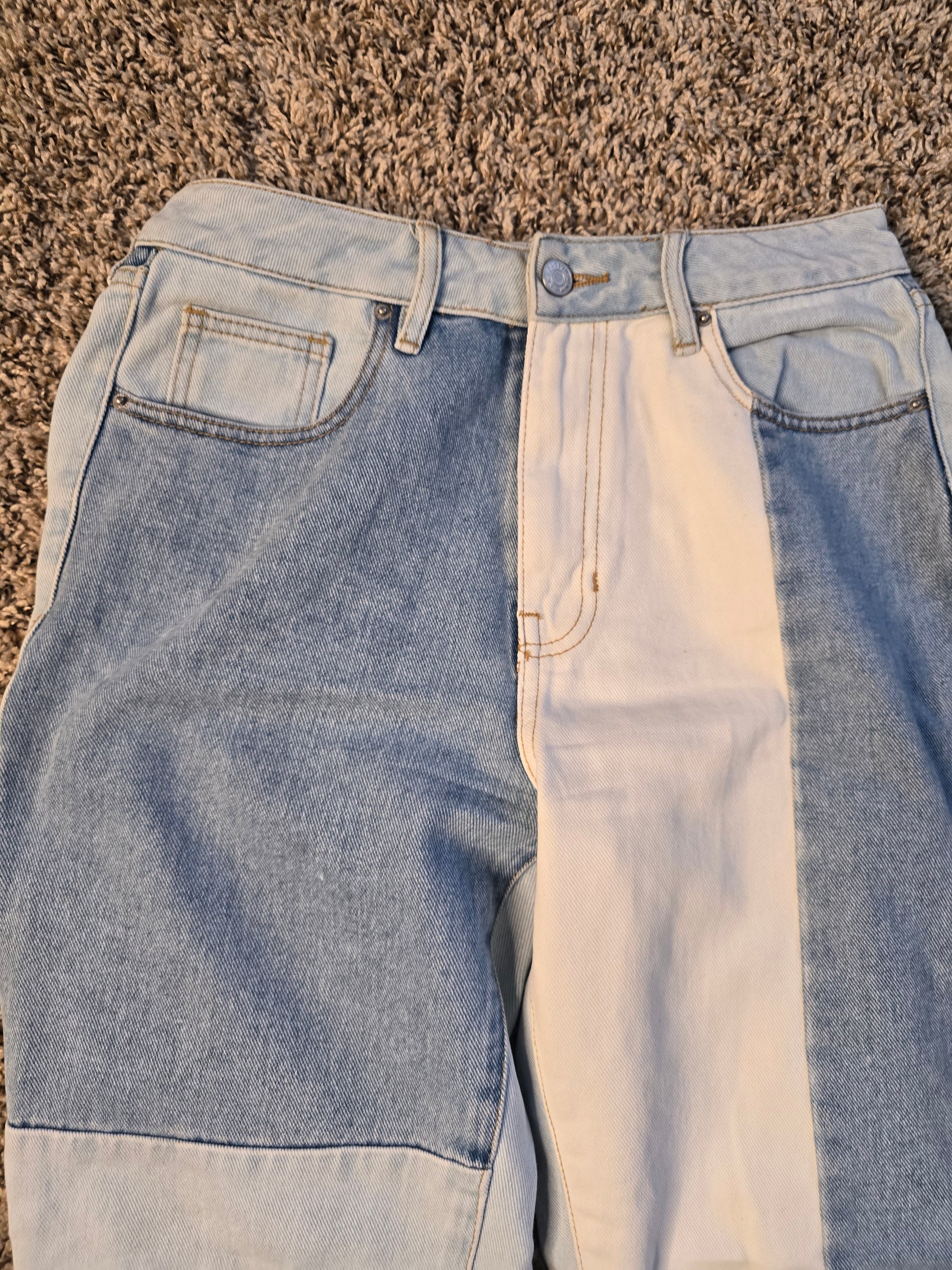 PacSun Patchwork Mom Jeans – Size 26 image 3