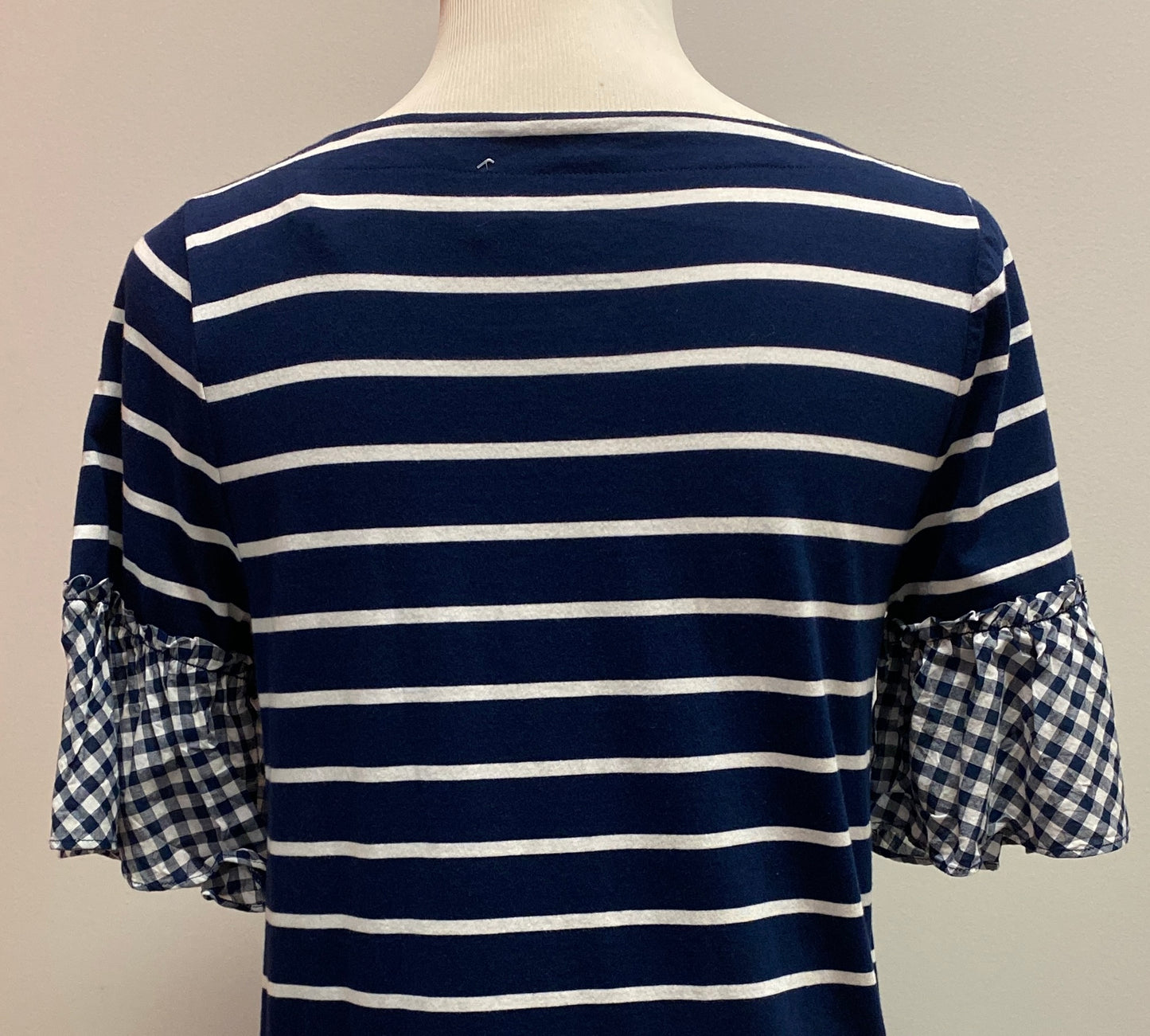 St. John’s Bay Blue Striped Top (M) image 8