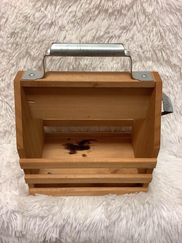 Wooden Bottle/cup  Carrier with bottle opener image 2
