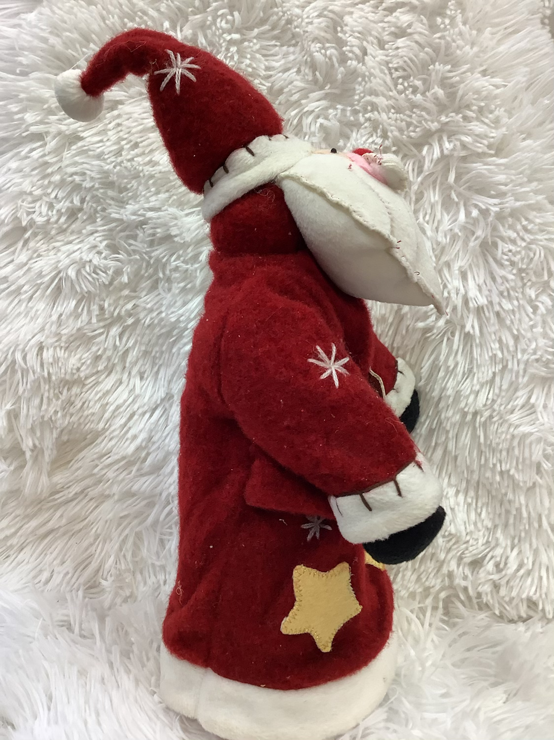 Standing Santa stuffed decor image 6