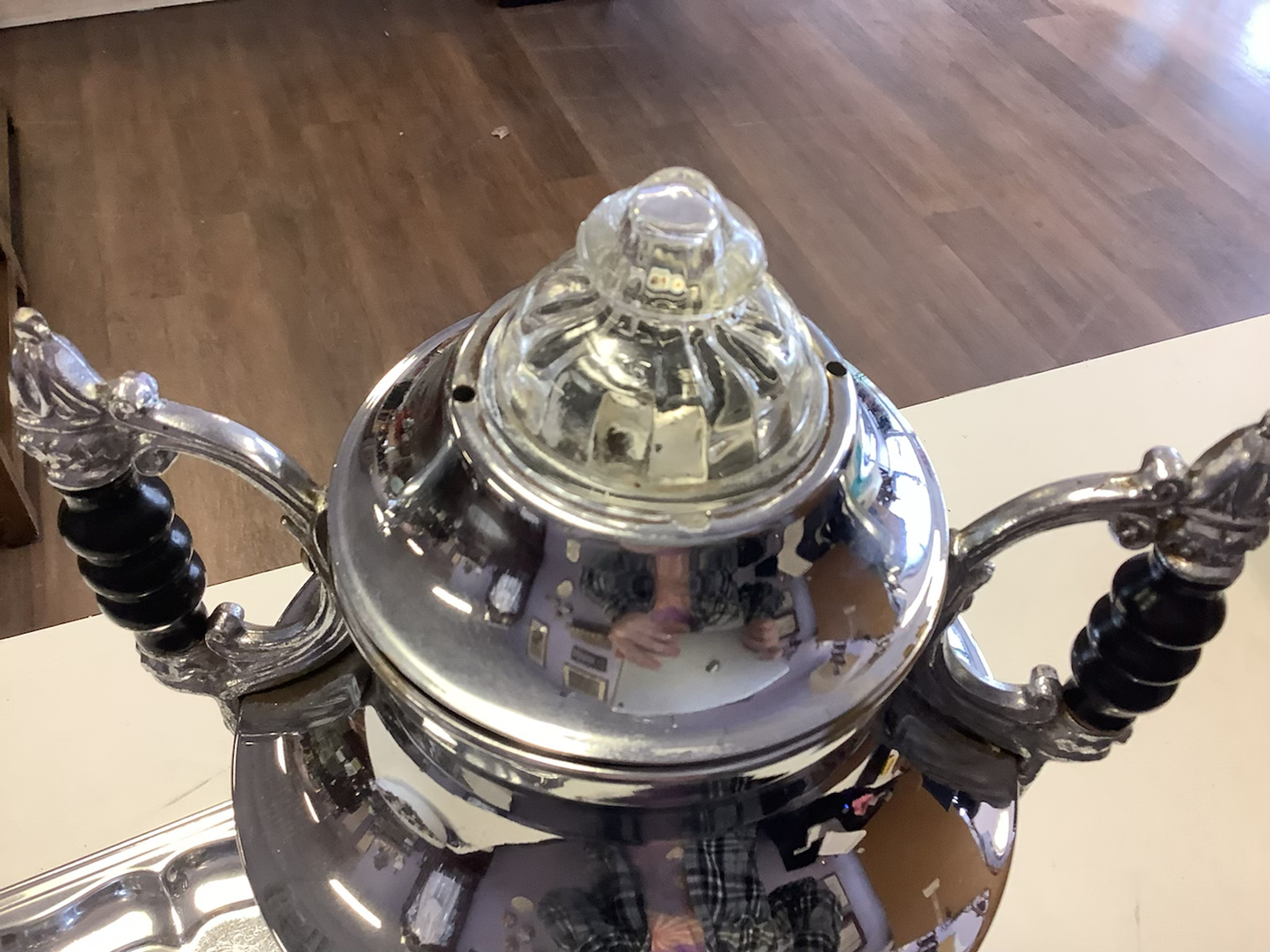 La Belle vintage 1959 electric coffee percolator set image 3