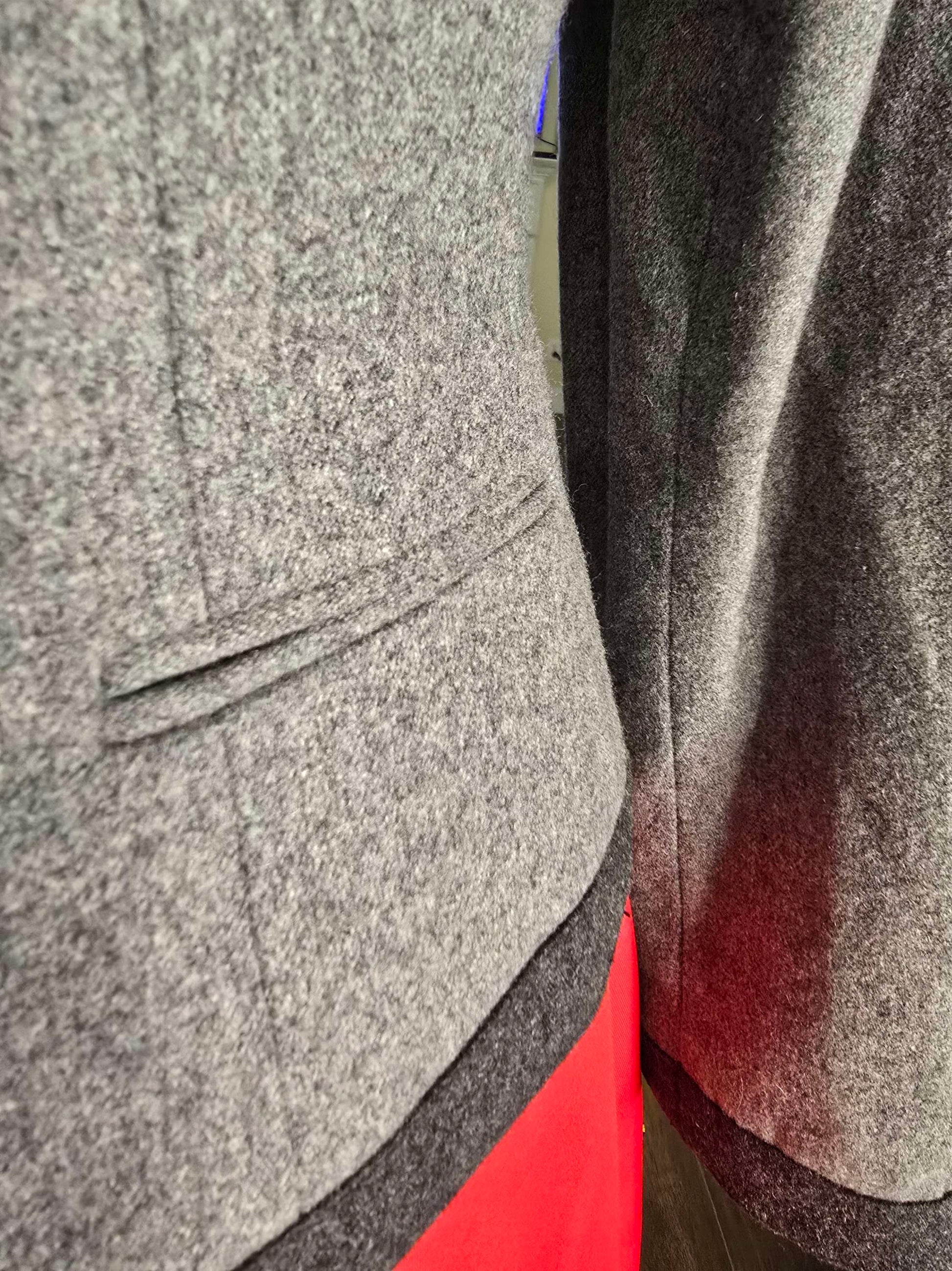 Vintage sasson blazer jacket gray 10/11 image 4
