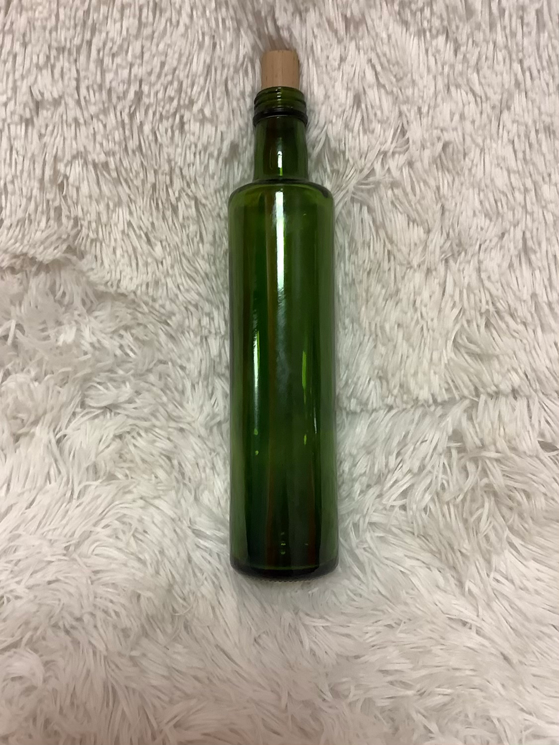 Straight side dark green bottle image 6