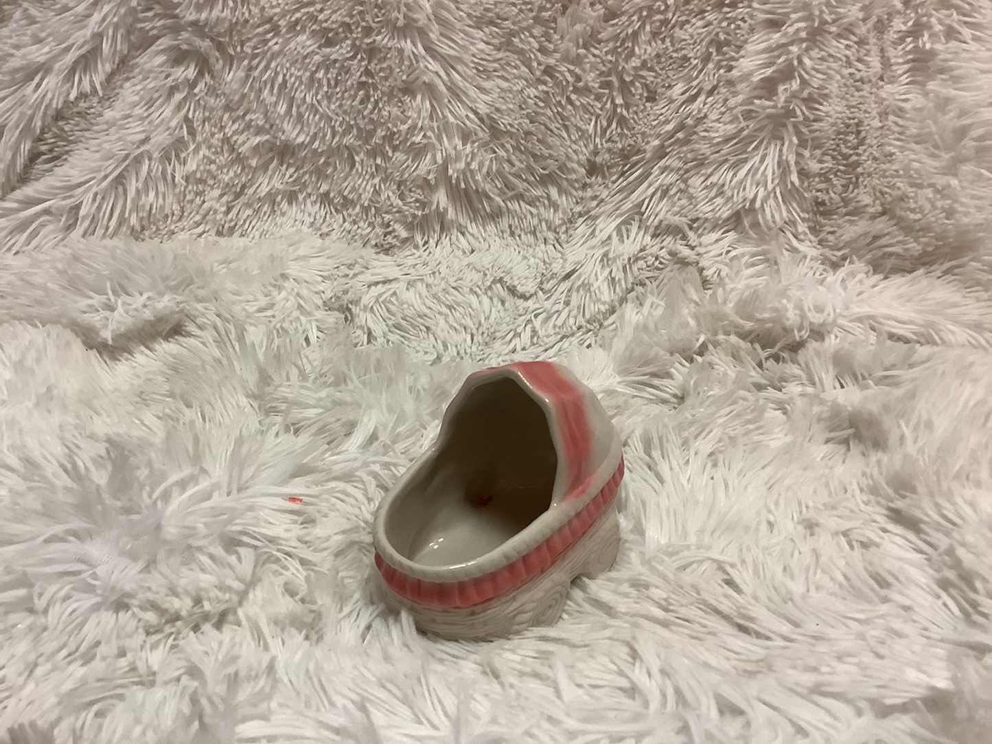 Pink Vintage Baby Crib Planter image 4