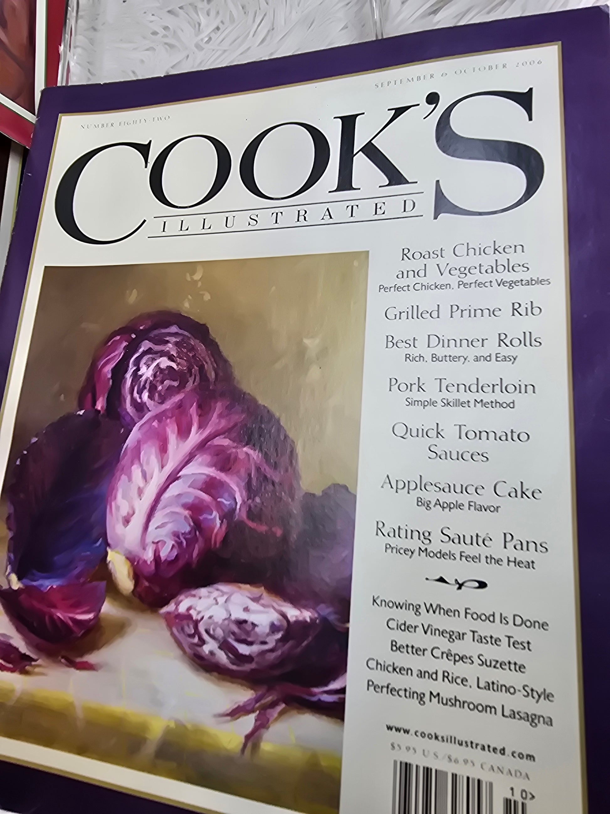 Set of Cooks illustrated recipe books image 1