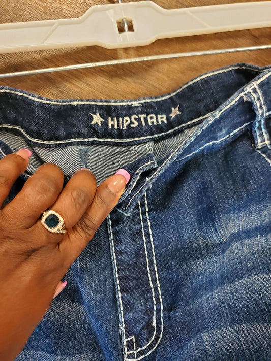 Hip star woman jeans size 24 image 1