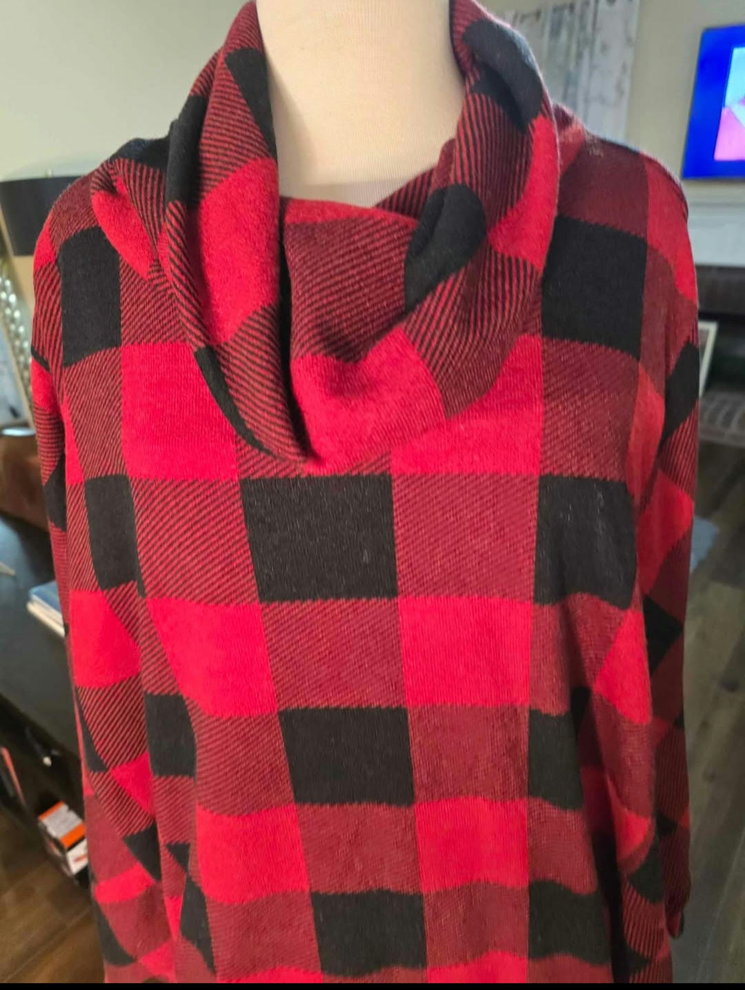 Plaid sweater image 2
