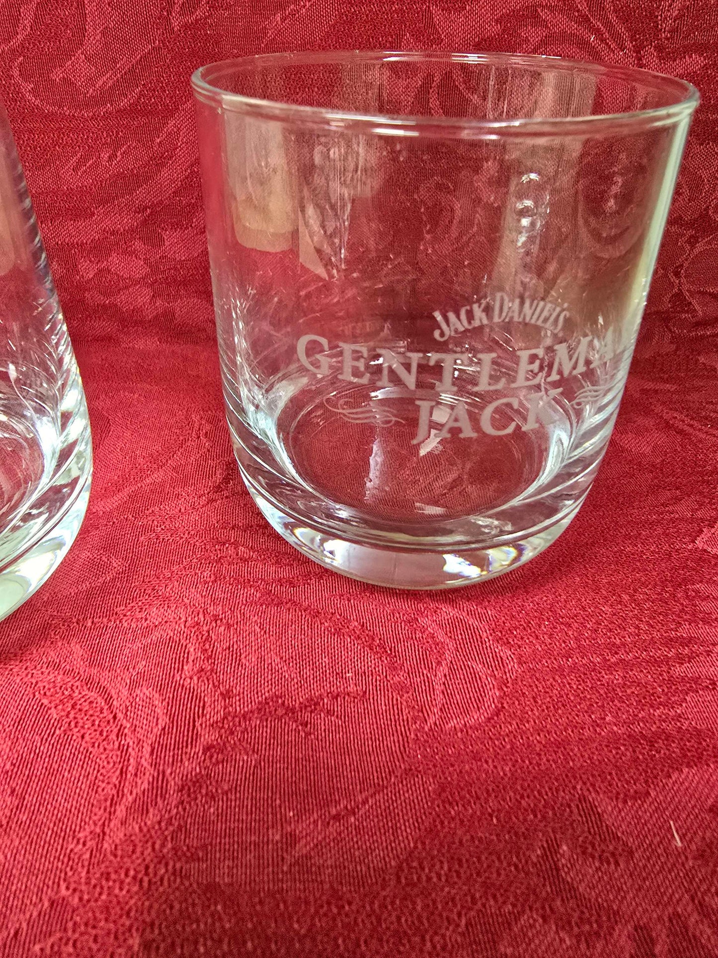 Pair Jack Daniel whiskey glass image 4