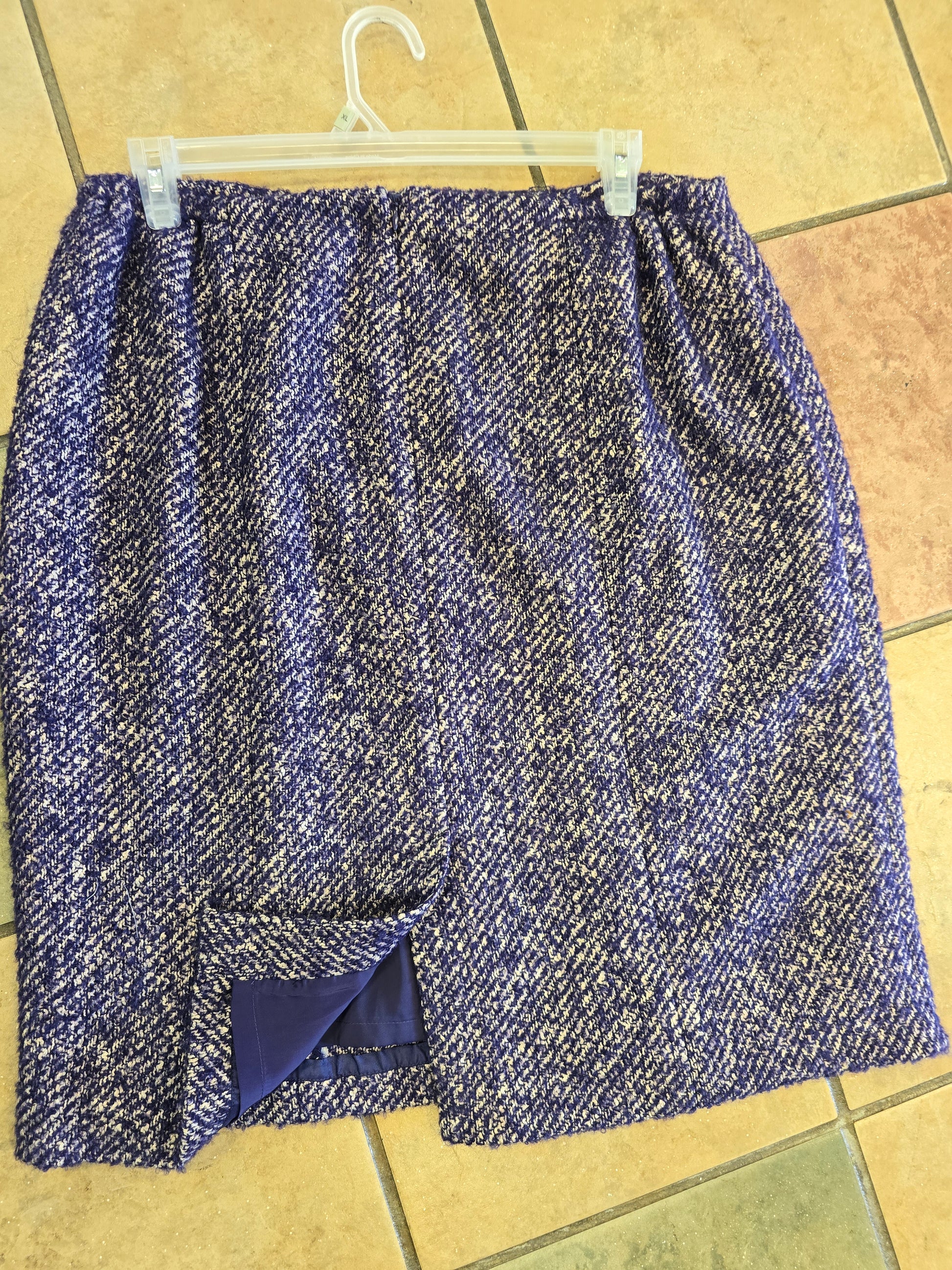 Talbot purple knee length skirt size 16w image 6