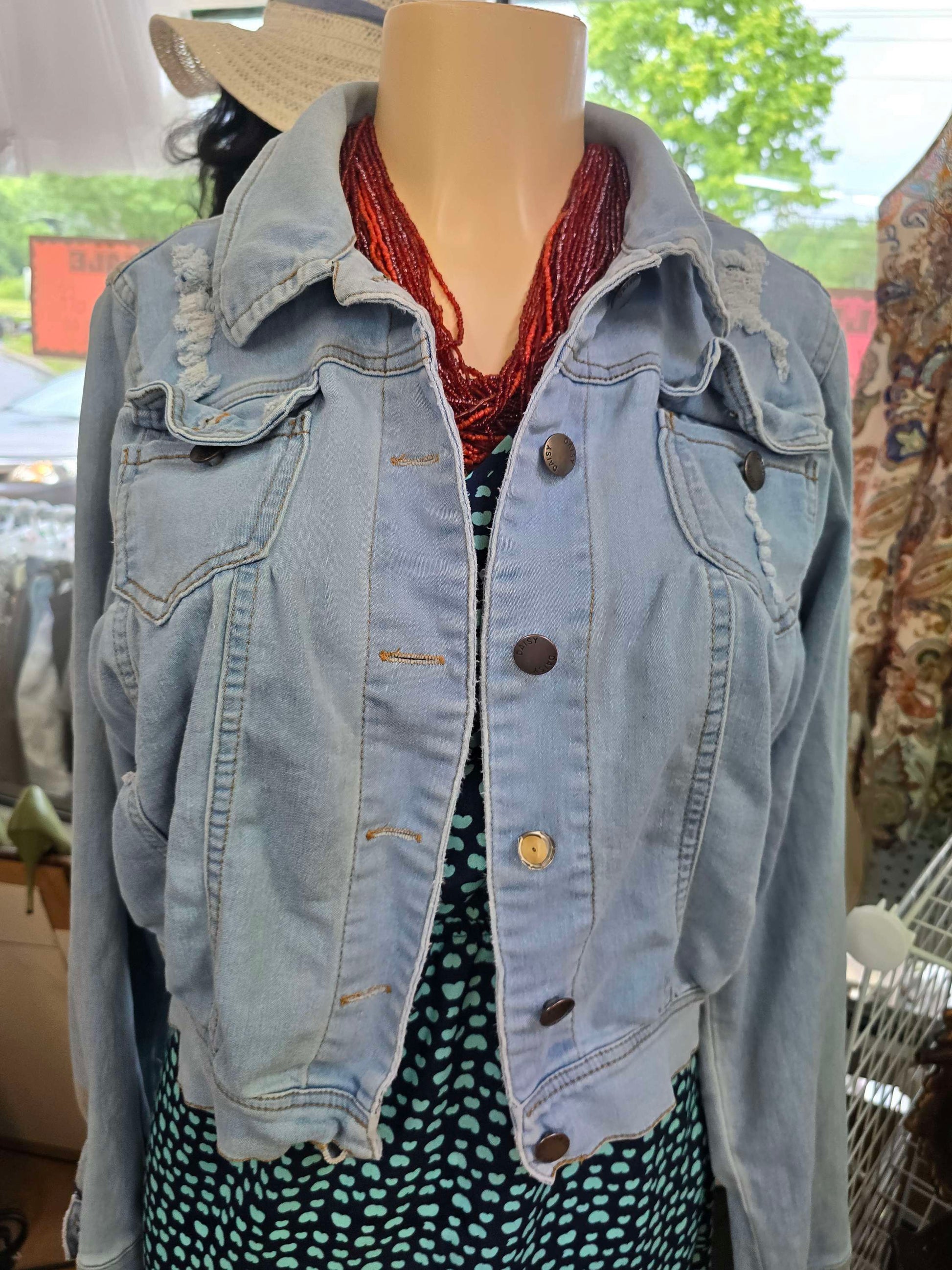 Stretch jeans jacket 1xl image 1