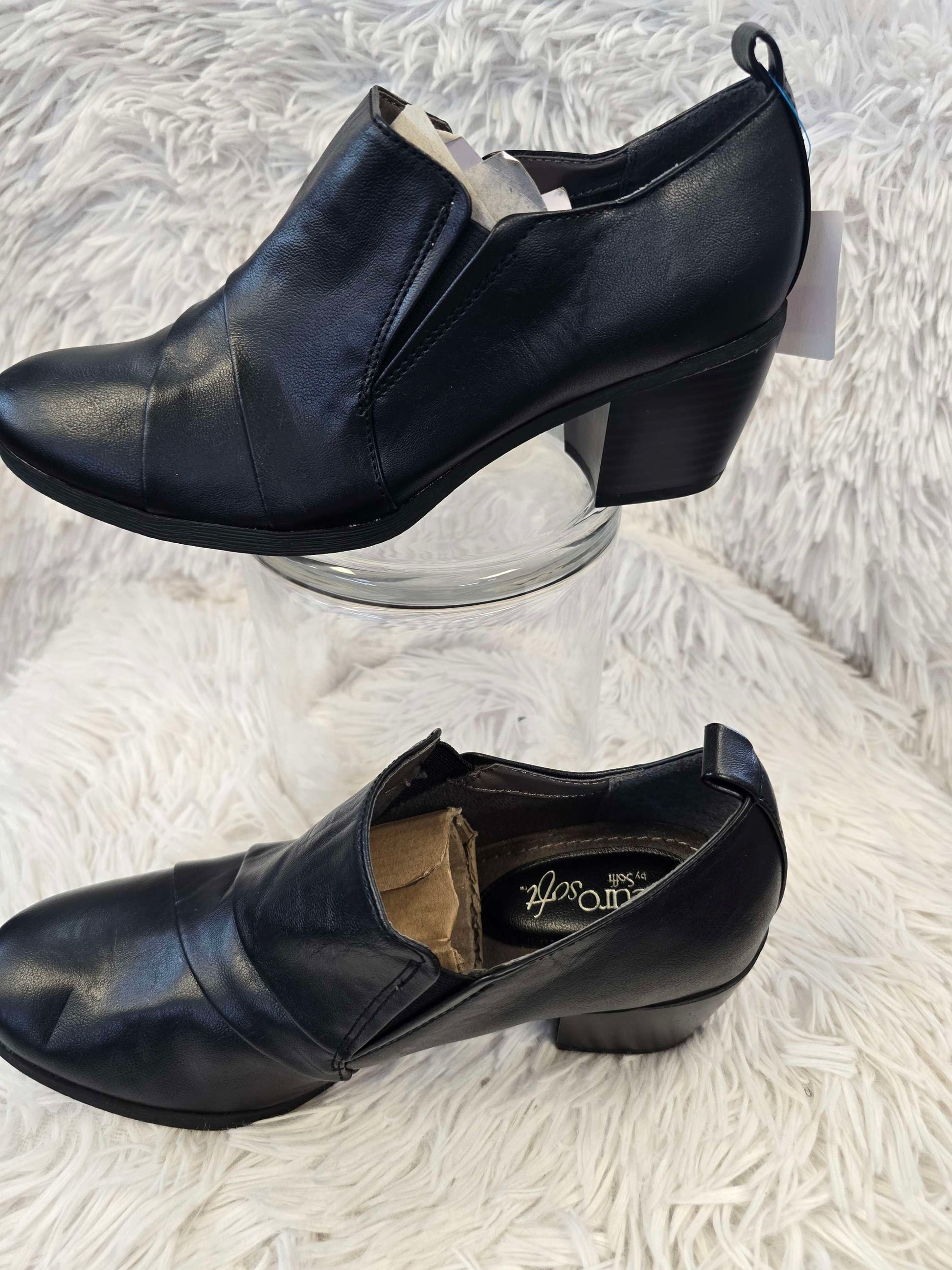 Black Euro soft shoe size 8.5 image 1