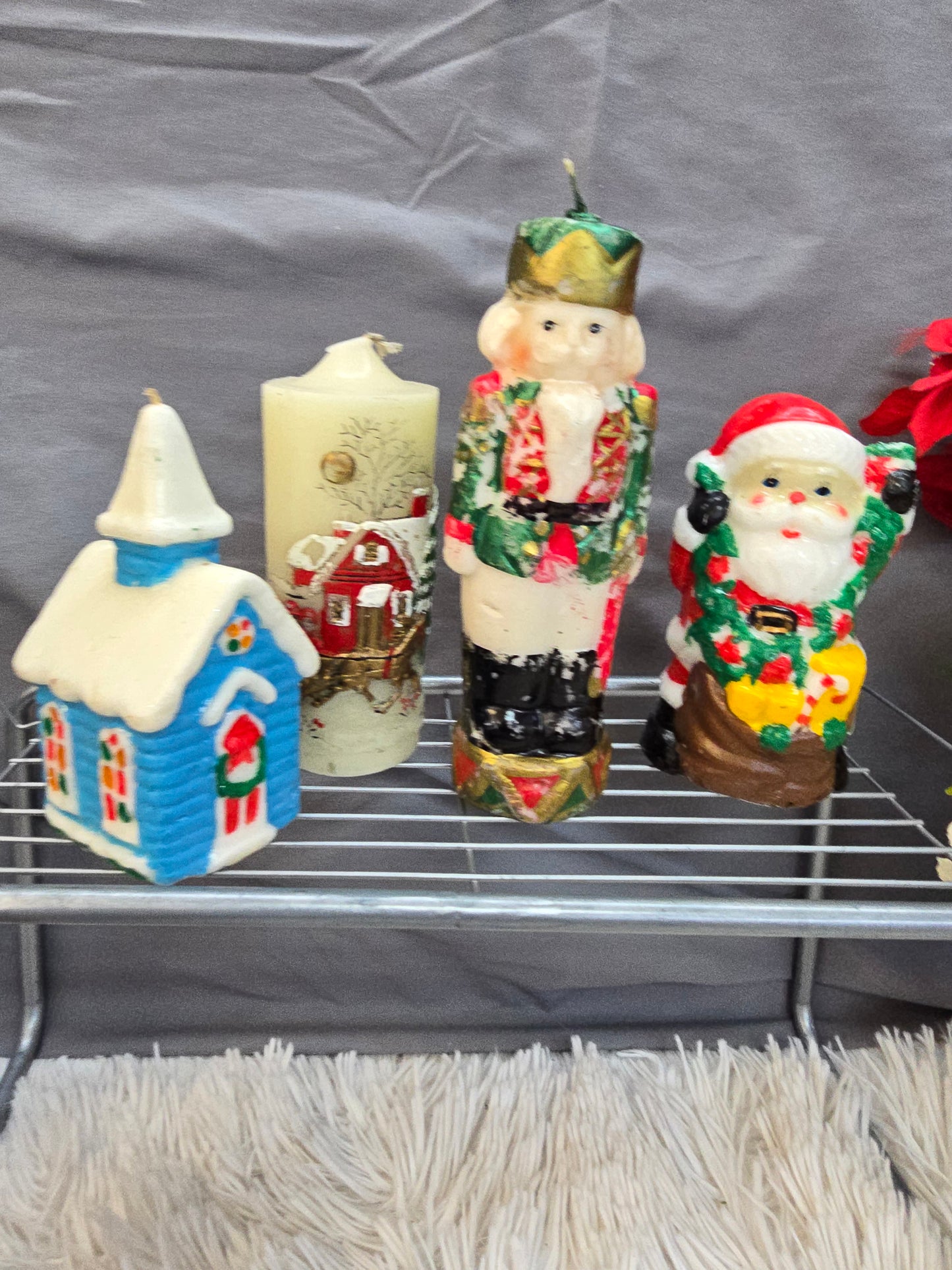 Set of Christmas candles image 2