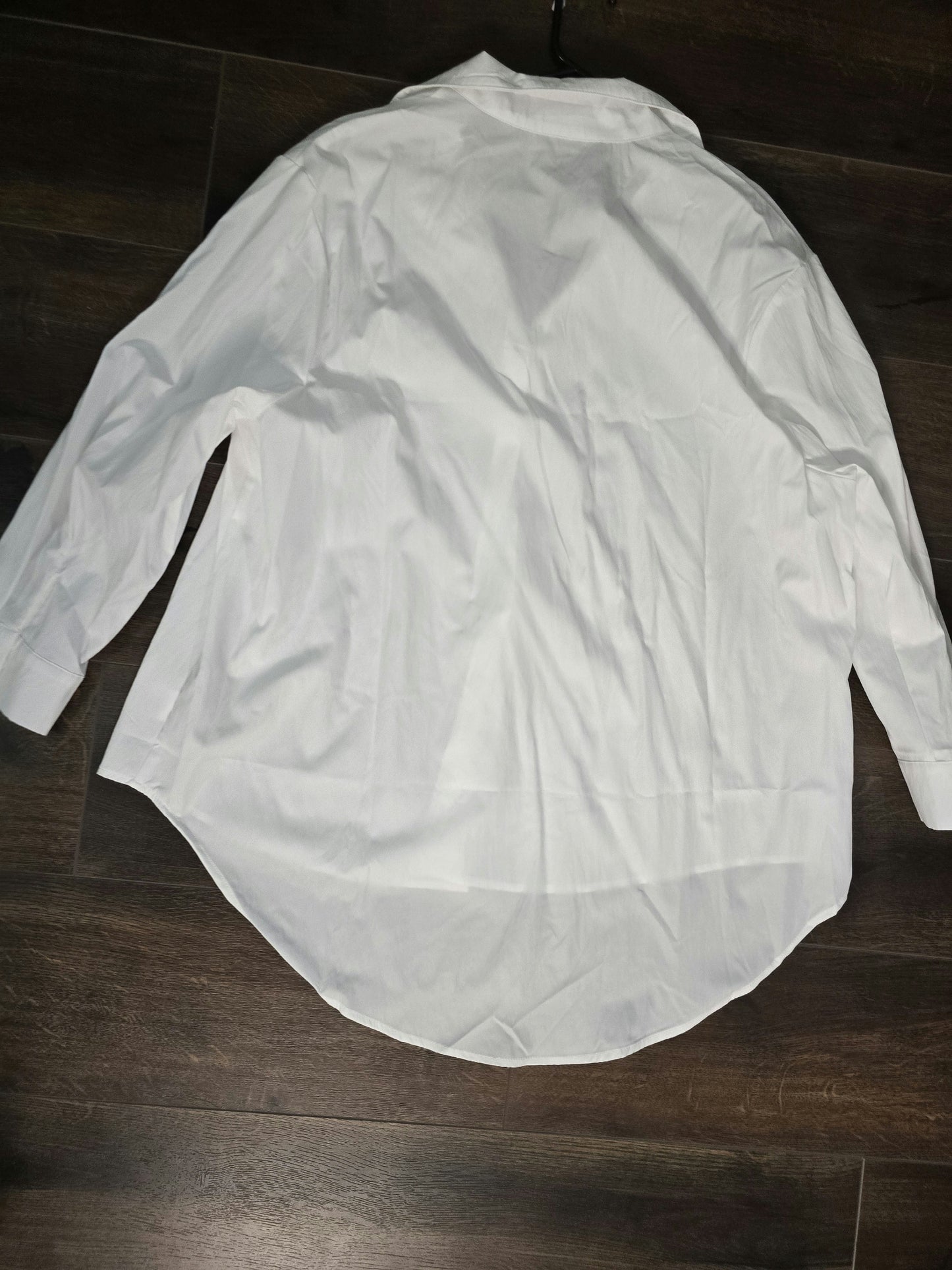 Oversized white shirt 2xl image 4