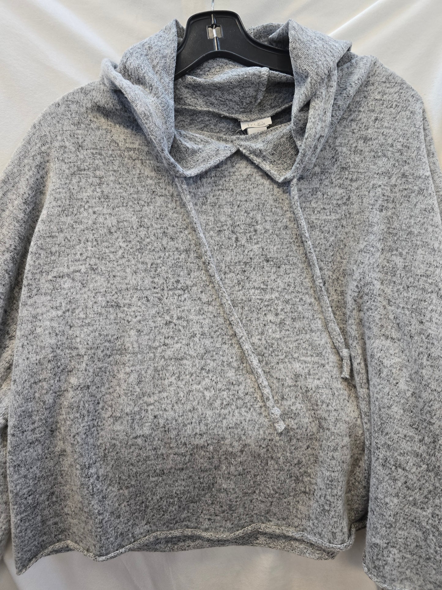 Crop top hoodie sweater 1X image 0