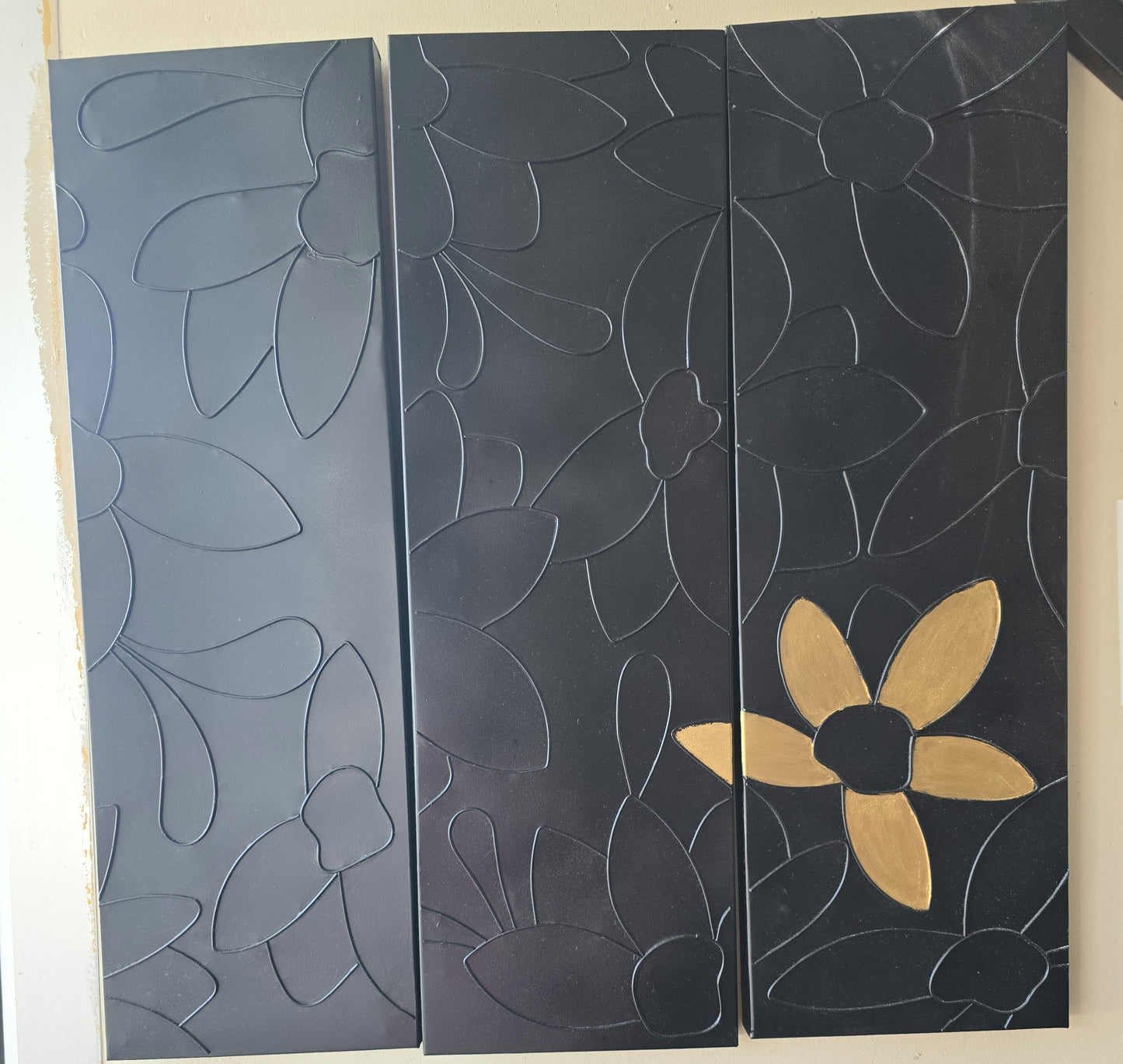 3 piece metal wall decor image 0