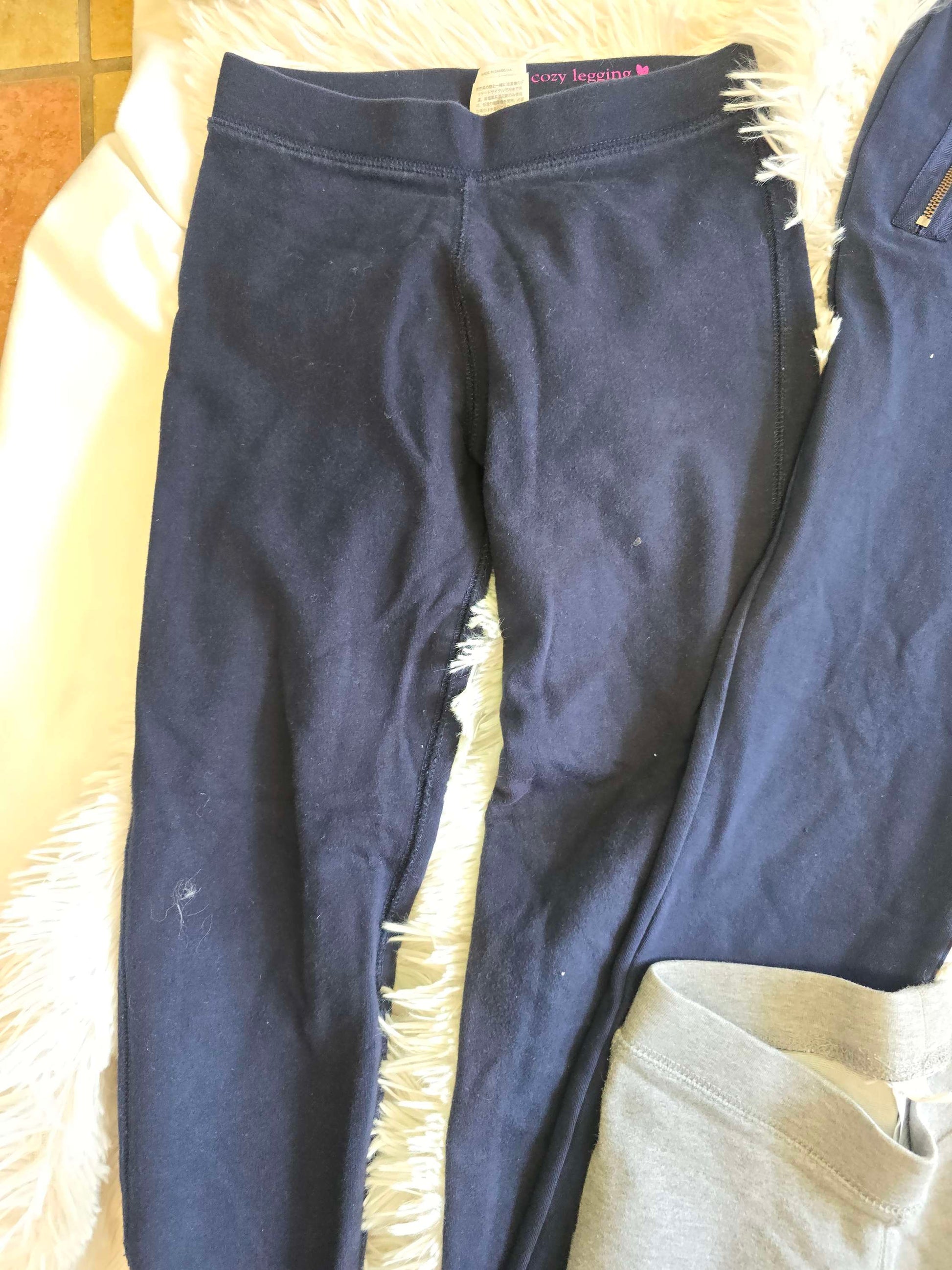 Set of 3 girl size 8 leggings image 3